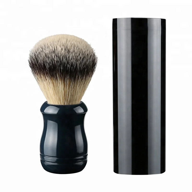 
JDK Professional Manufacturer Synthetic Shaving Brush Acrylic Handle with Private Label 