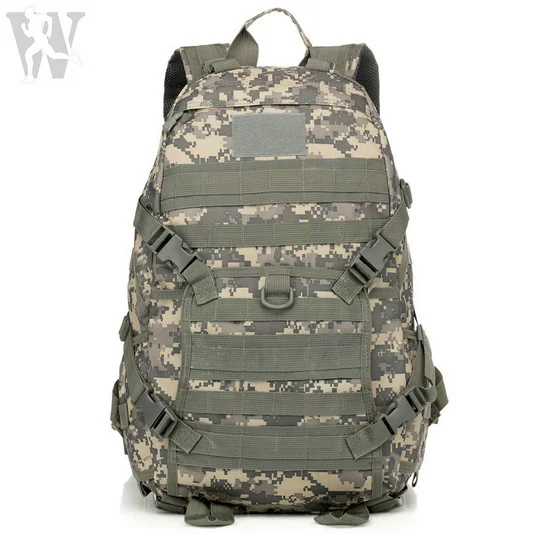 

35L Assault ACU Camo 900D Waterproof Durable Tactical Molle Backpack Bag Back Pack Hiking Gear Knapsack