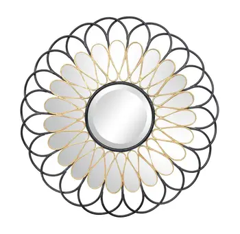 Best Home Decor Flower Shaped Wall Decorative Metal Craft Best Home Decor Flower Shaped Wall Decorative Metal Craft Mirror For Bathroom
