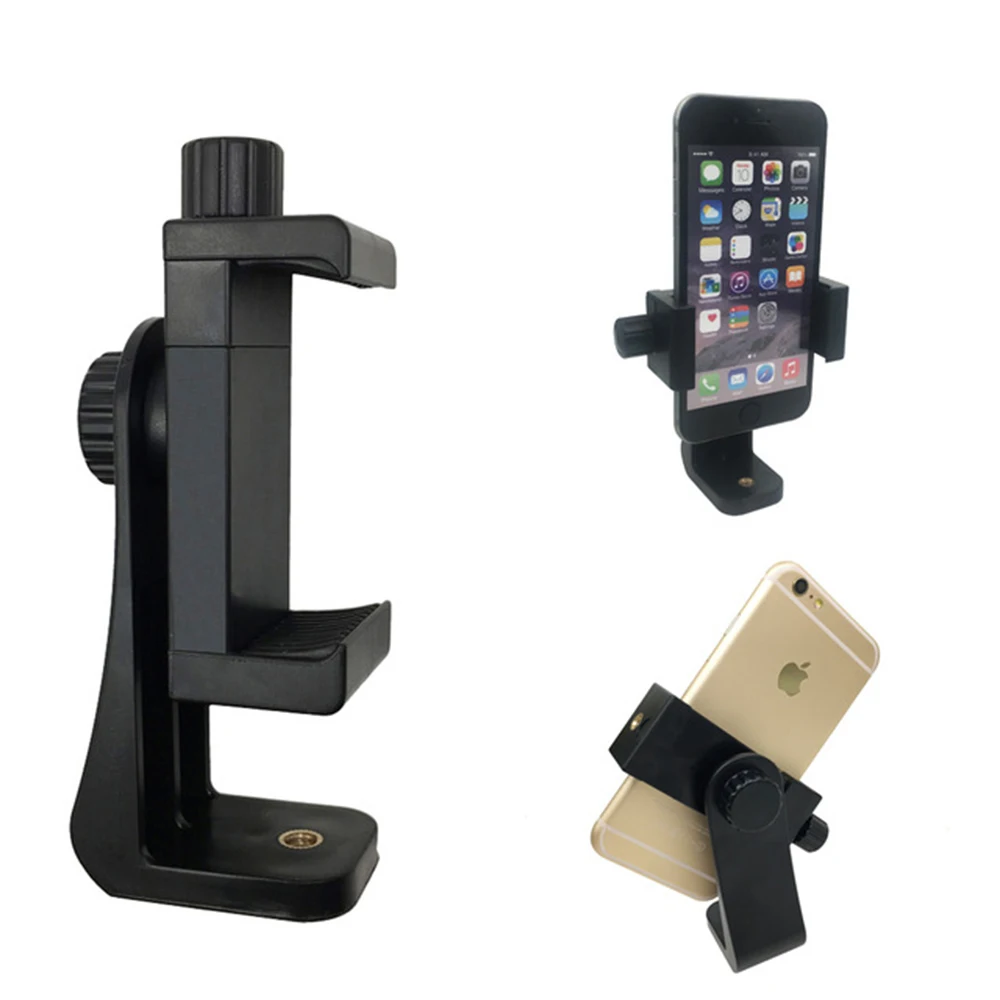 

Kaliou Universal Tripod Mount Adapter Cell Phone Clip Smart Phone Holder