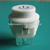 Round latching push button switch with VDE ENEC
