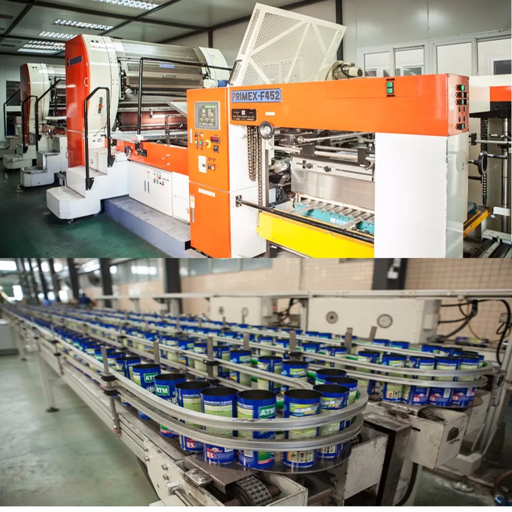 直径65 * 159毫米空气雾剂锡罐,用于印刷丁烷气体 250g