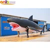 Hot sale hanging or flying inflatable shark for event decoration