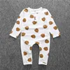 Kids New Patterns Free Sample Clothes Custom Print Baby Boys Romper