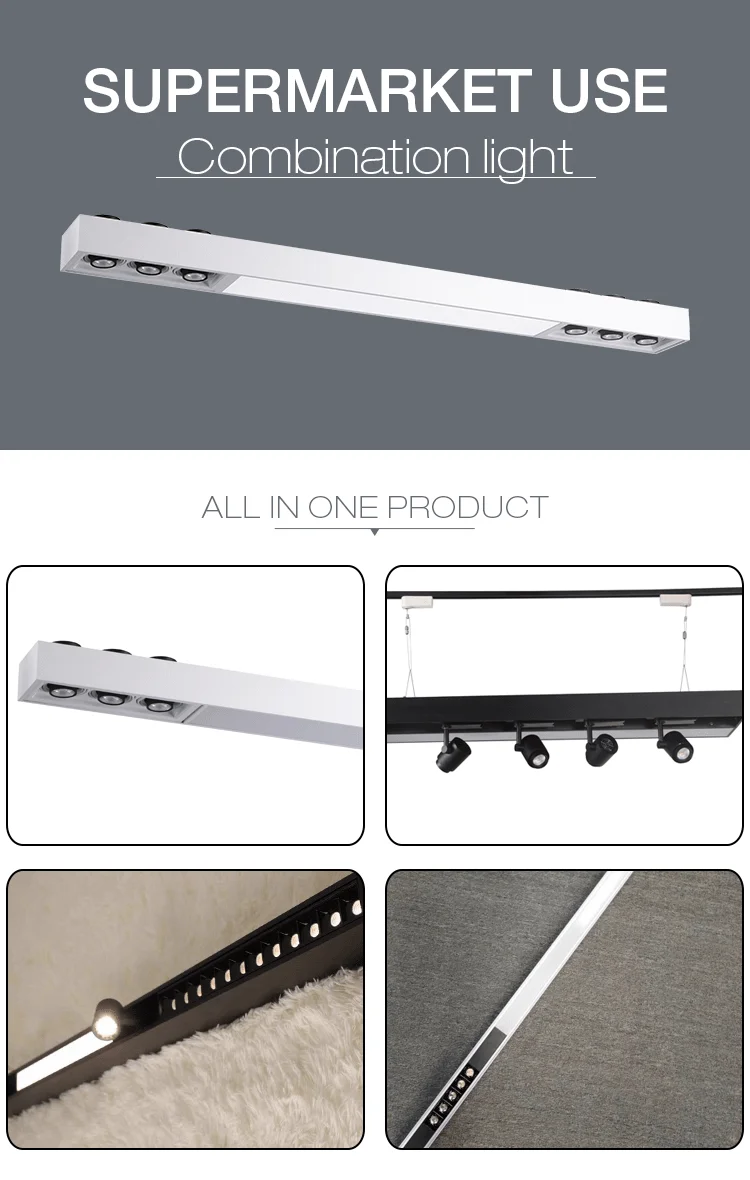 New Product 20w 30w 36w Led Linear Light Surface Mounted Linear Lamp