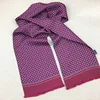 New Design Screen Print Chinese Scarf For Silk Men's