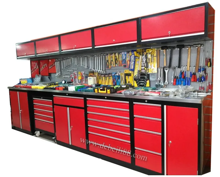 Assembled Metal Tool Storage For Garage And Ax'tone