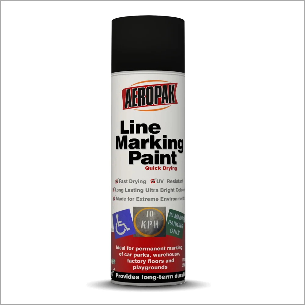 AEROPAK anti rust lacquer Line Marking Spray Paint for road with MSDS