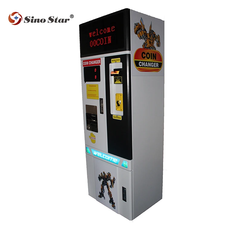 Ssc002 Hot Sale Coin Exchange Automatic Money Changer Machine Coin