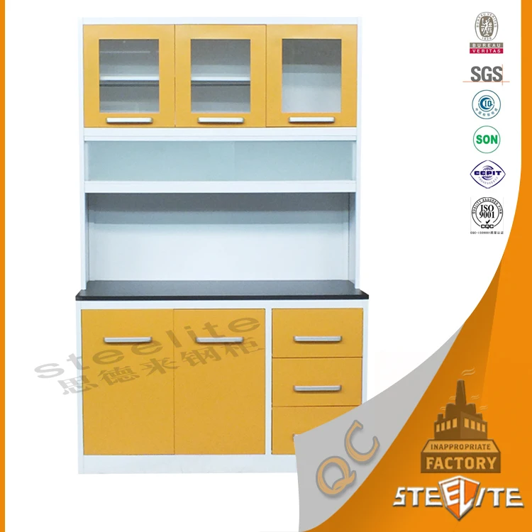 Customizable Zambia Hot Sale Kitchen Furniture Waterproof Steel