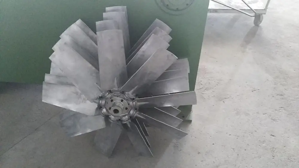 
Adjustable Aluminum alloy axial impeller with 6 blades 