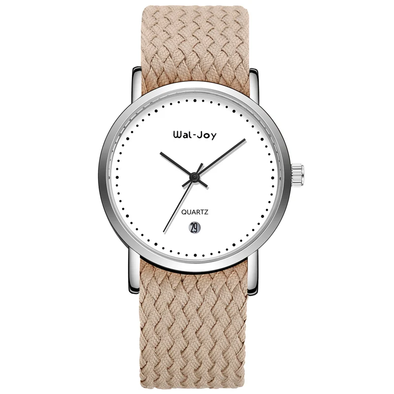 

Wal-Joy Brand Your Own Wrist Watch Men Women WJ9007, Grey;green;beige;red;pink;dark blue