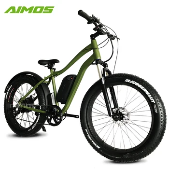 dark green bicycle