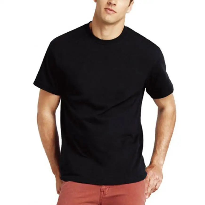 

Mens OEM logo design t shirt blank plain casual men short sleeve shirt