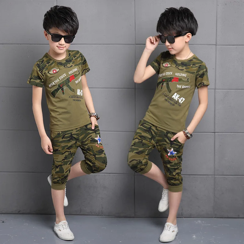 

New Style Cotton T-shirt Kids Clothing Sets From China Manufacturer, As picture