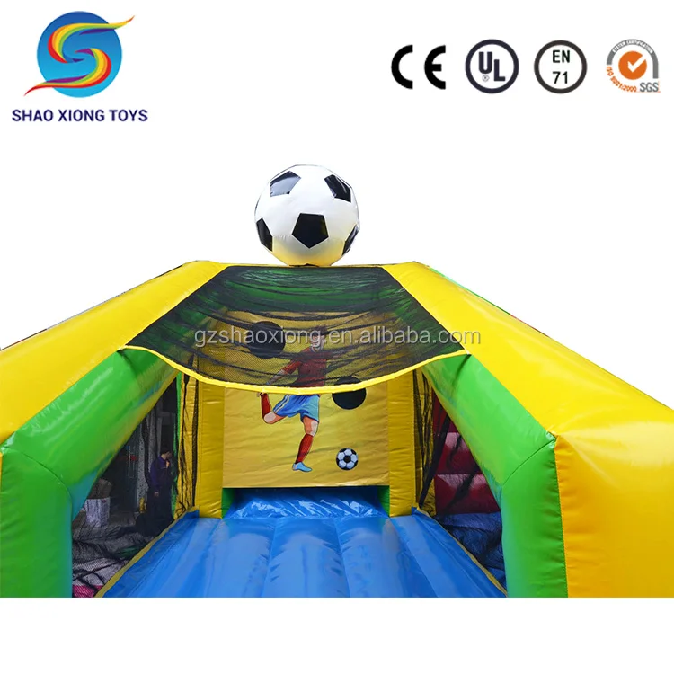2018 Factory Inflatable Sport Game 3 In 1 Inflatable Sport Throw Game For Outdoor Use