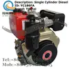 Yuchai parts YC186FA Construction Machinery equipment Yuchai small bore series single cylinder diesel engine