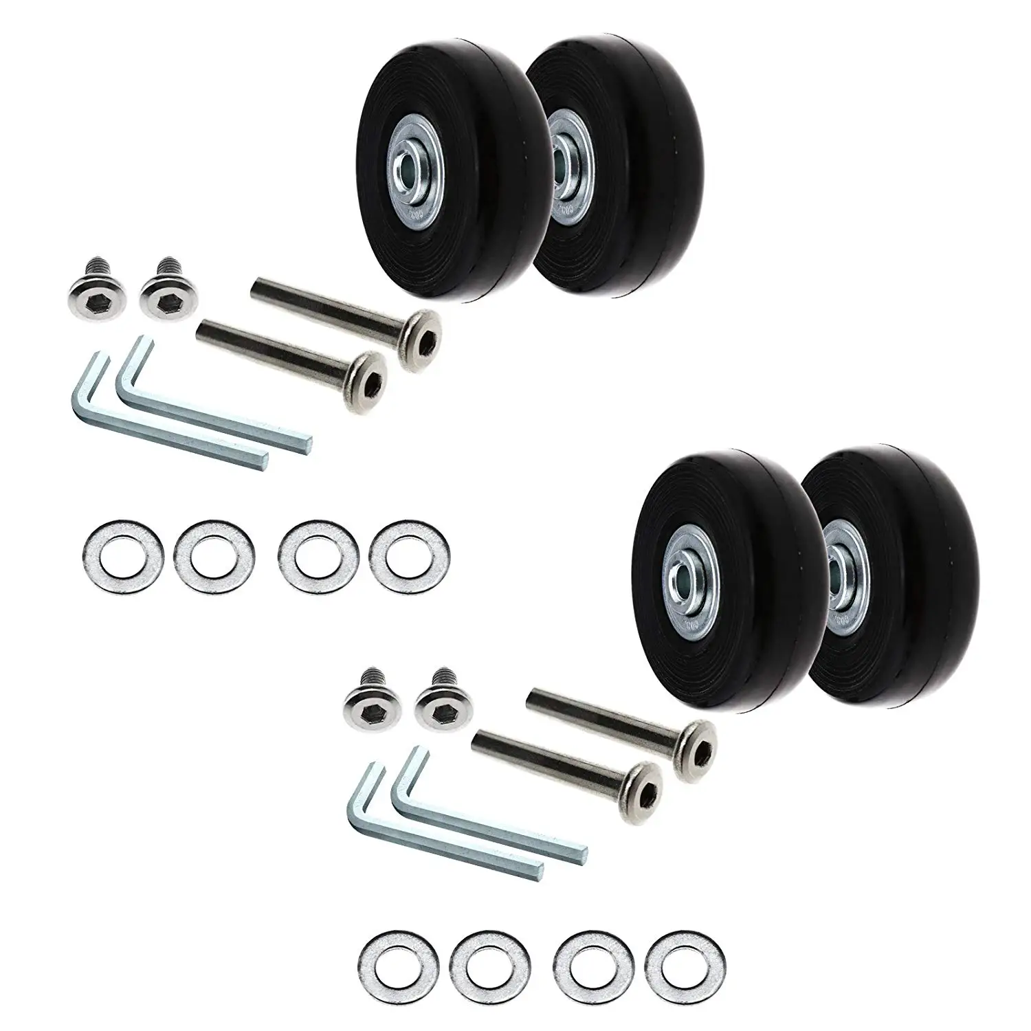 50mm luggage wheels