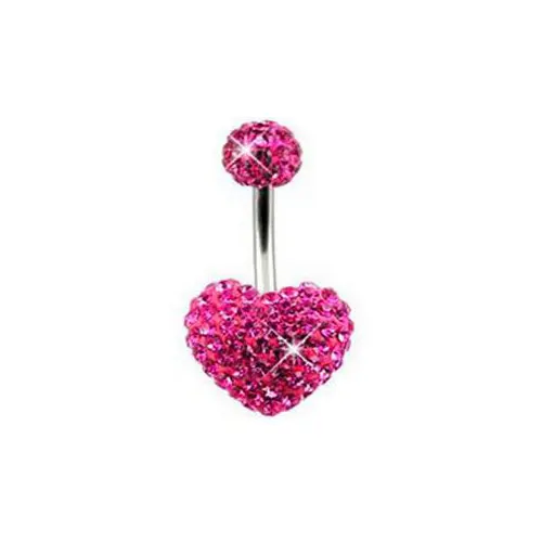 

Wholesale heart crystal magnetic navel rings, As your requirement from color chat