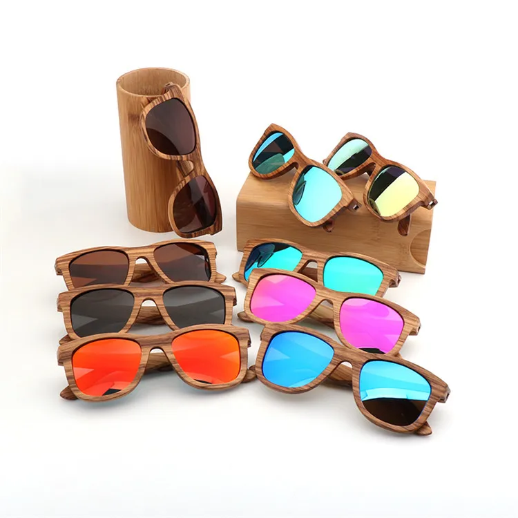 

The New Customizable Fashion Unisex Wooden Sunglasses