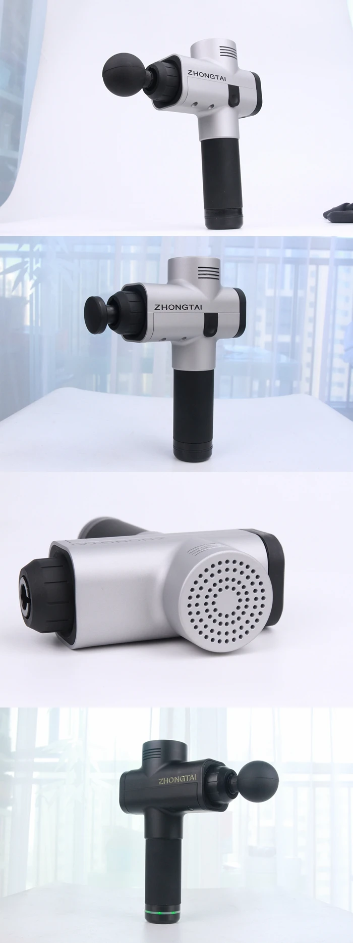 zaiqiang Pro 2 Welcome OEM Massage Gun Machine Sports Fitness Healthy Sports Gifts for Muscle Relax Muscle Massage Hammer