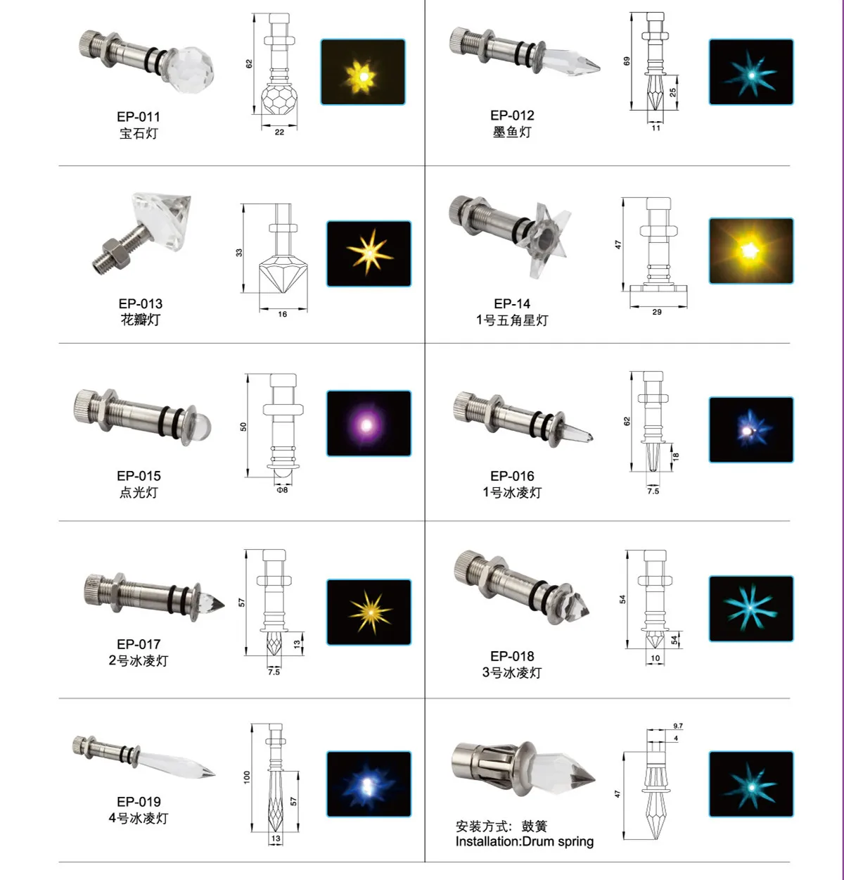 Fiber Optic Lighting Ceiling Crystal End Fitting Buy Fiber Optic