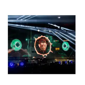 8x30m Holographic 3D Mesh Screen Stage Shows