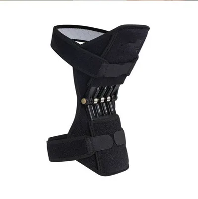 

Joint Support Knee Pads Breathable Non-slip Power Lift Joint Support Knee Pads Powerful Rebound Spring Force Knee booster, Black
