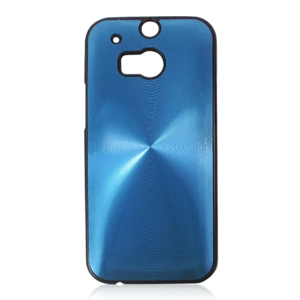 

Suitable for VAT HTC M8 transparent phone case PC material CD pattern aluminum case