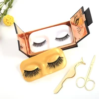 

Best Selling Products 2019 Private Label Strip Lashes 25mm 3D Mink Brand Custom Eyelash Packaging Box 3D Mink Eyelashes