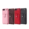 Wholesale multifunction Leather Phone Case with mini mirror