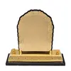 New type wholesale custom high quality blank shield award, vintage wall plaque