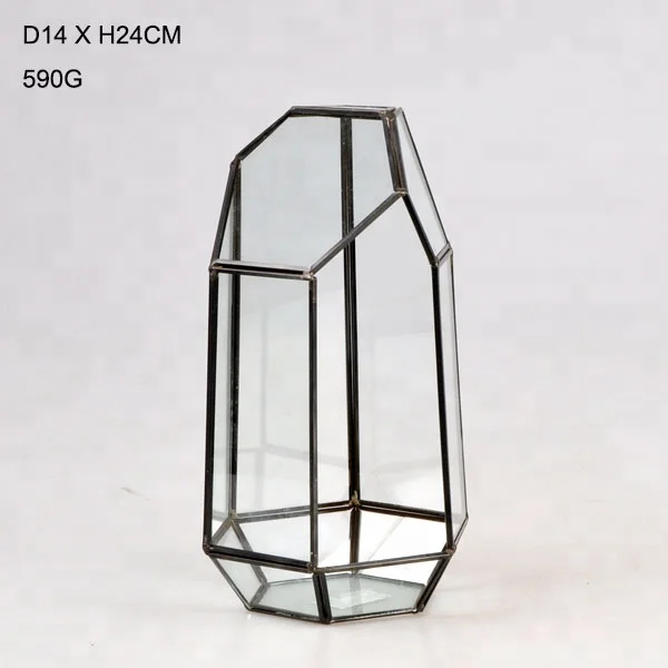 Geometric Glass Vase