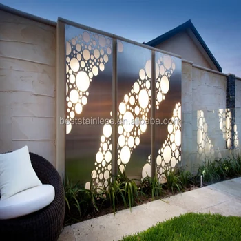 Sanseng Cheap Decorative Laser Cut Partition Walls Outdoor ...