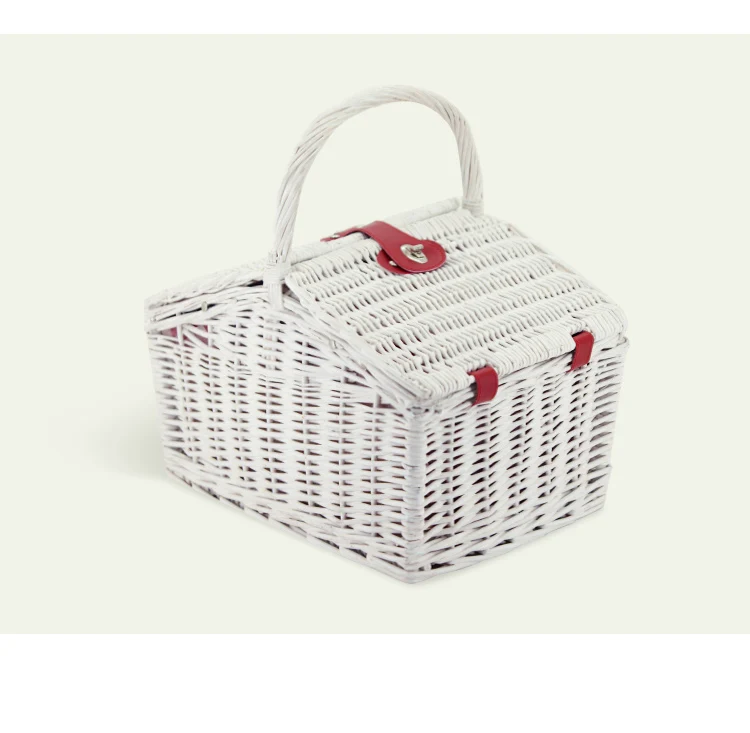 Cesta De Mimbre Para Exterior,Cesta De Mimbre Para Regalo,Cesta De