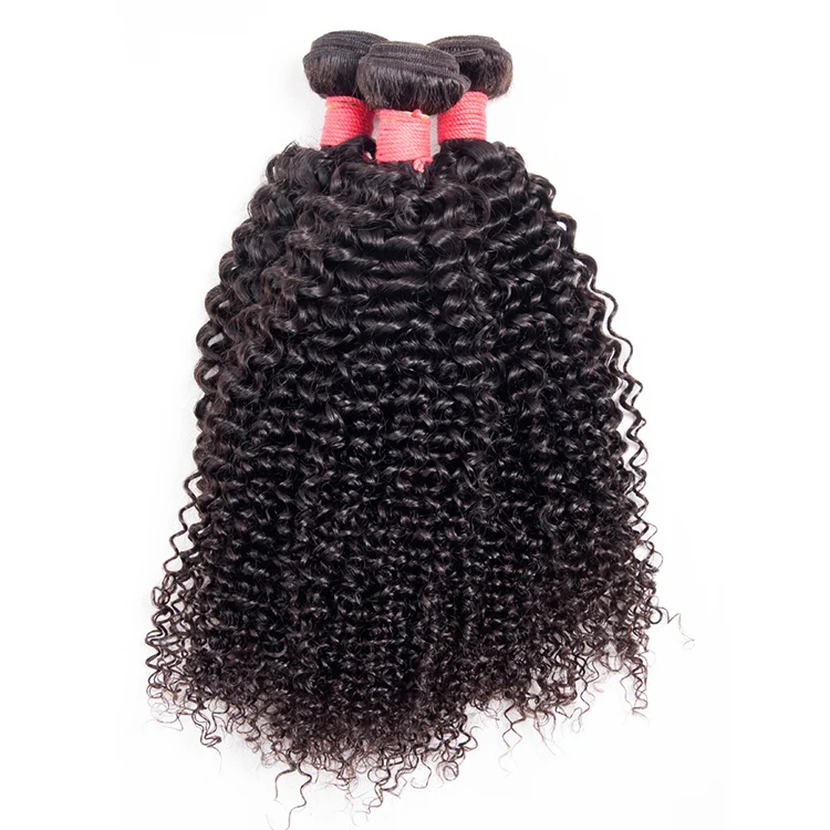 

unprocessed virgin raw indian temple hair kinky curly, 100% natural indian human hair price list
