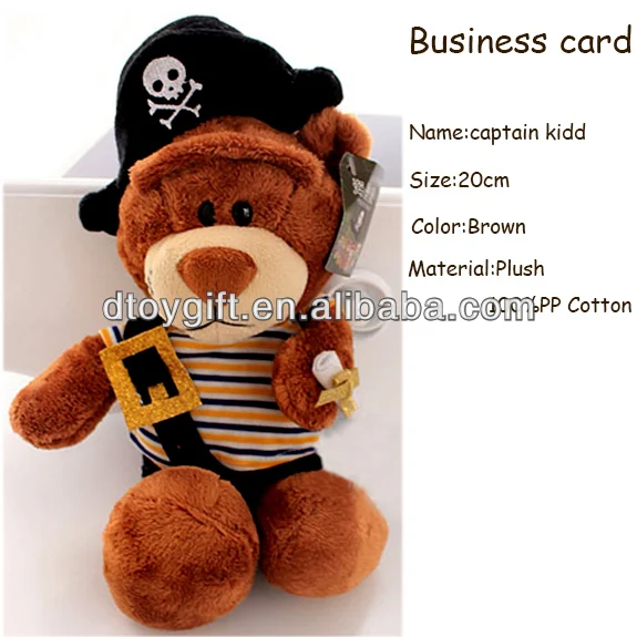 pirate teddy bear