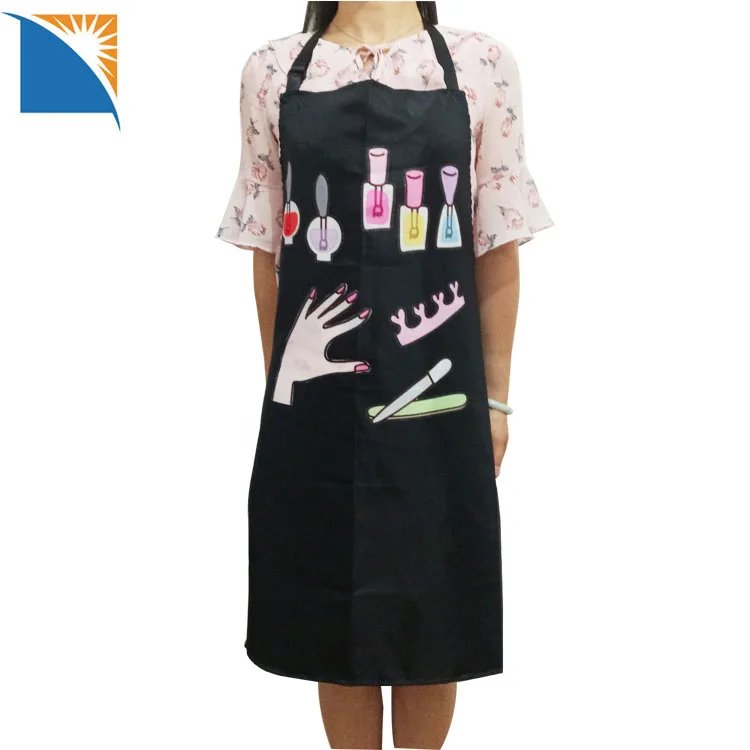 Women's Cosmetology Apron With Pockets Beauty Apron Adjustable Strap