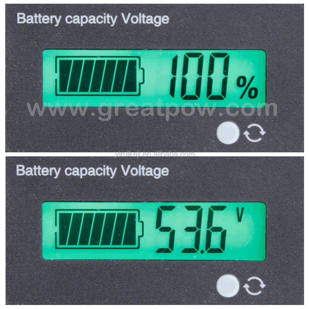 Battery Voltage Indicator Battery Status Indicator Suitable For Lipolymer,Liion And Leadacid