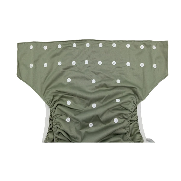 Adjustable Solid Color Quick Dry Elderly Diapers Reusable Medical Adult