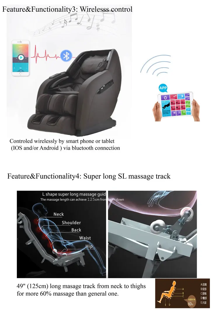 Super Deluxe 4d Massage Leather Massage Chair Buy 4d Massage Chiar Massage Leather Genuine Luxury Chair Deluxe Massage Chair Product On Alibaba Com