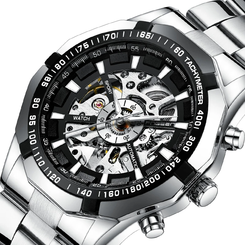 Mechanical watch men no logo watches luxury high quality wholesale