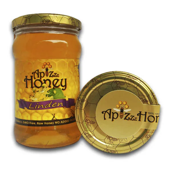 100 natural organic raw linden honey