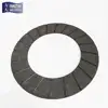 Non-asbestos truck parts clutch facing friction material with glass fiber