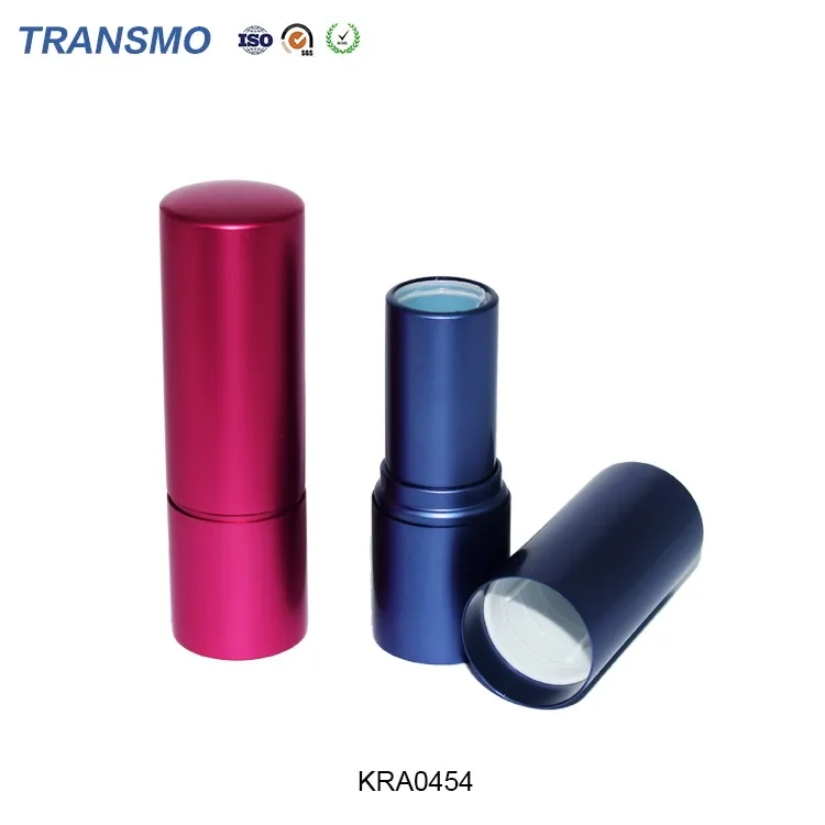 Custom Lipstick Tubes Metal Lip Balm Container Refillable Lipstick Tube