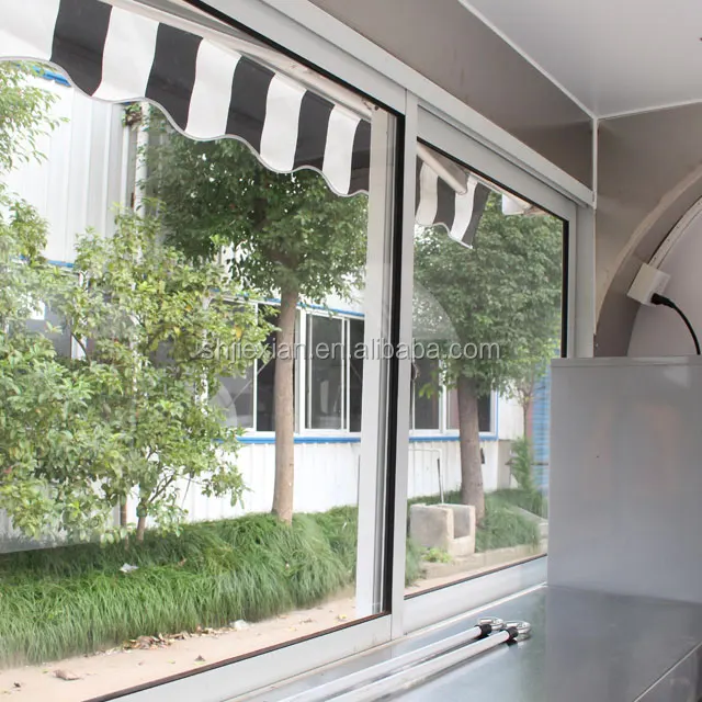 Shanghai Jiexian Electric Street Kiosk Mobile Food Cart For Sale