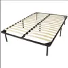 Ribs folding metal bed frame