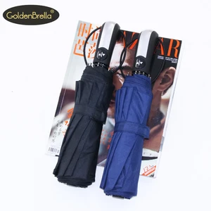 wholesale windproof  umbrella 10ribs automatic big 3 folding travel umbrella