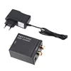 Digital fiber SPDIF coaxial to analog audio converter