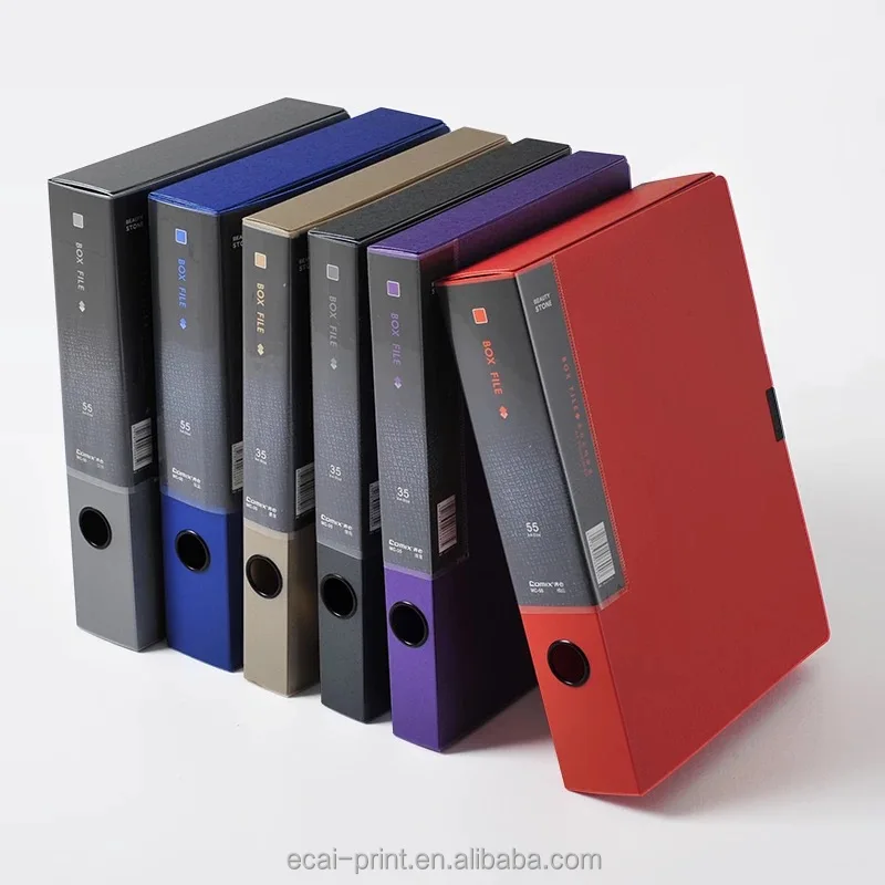 
Customized A4 Plastic File Case Storage Box 